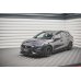 Накладка сплиттер на передний бампер на Seat Leon IV FR